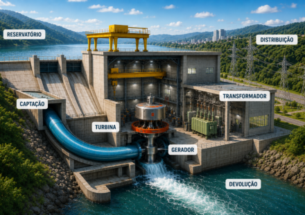 Hidrel&eacute;tricas Modernas: Como Funcionam e Produzem Energia em Grande Escala